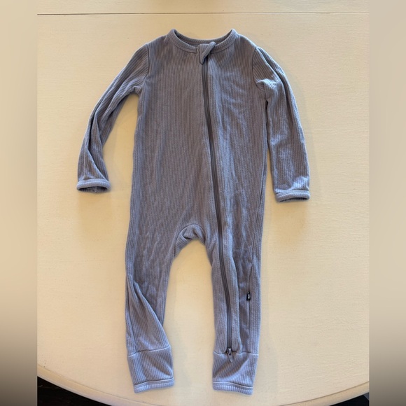 Kyte Baby Ribbed Zipper Romper - Picture 1 of 3